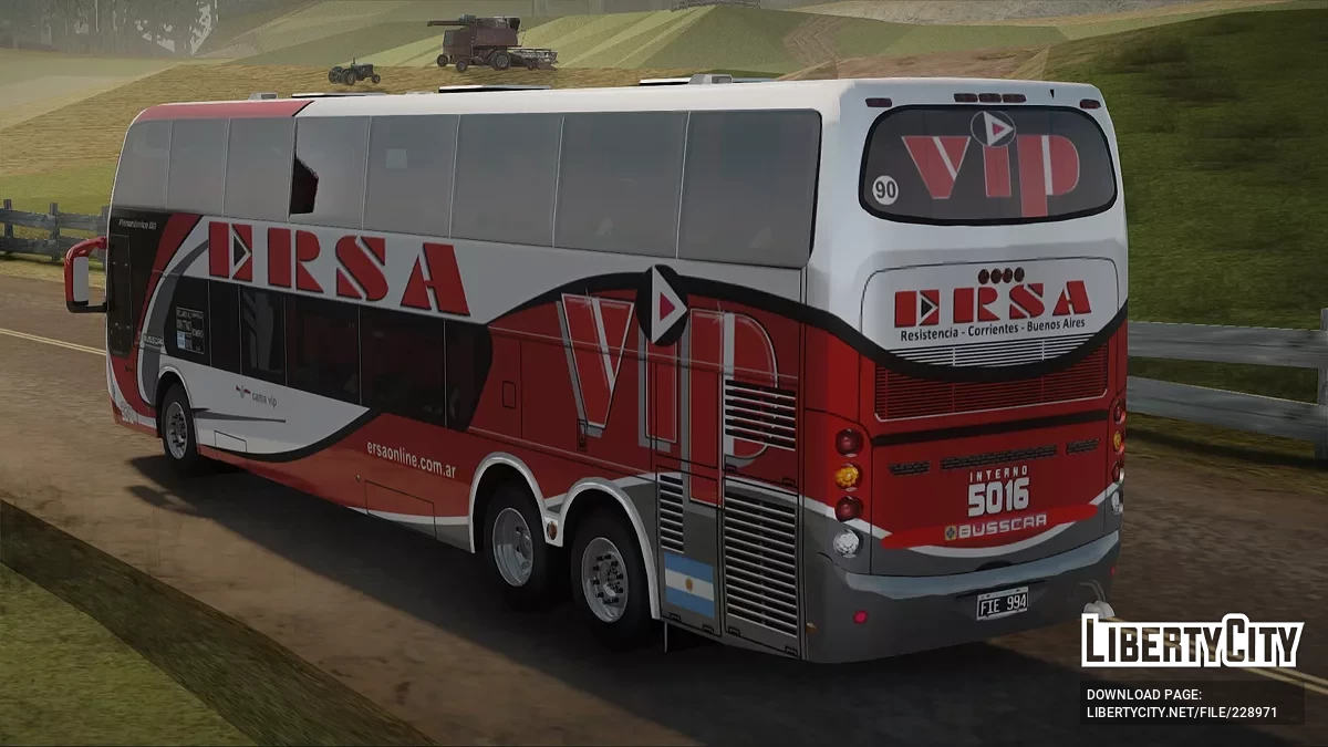 Busscar Panoramico DD Ersa / GTA San Andreas