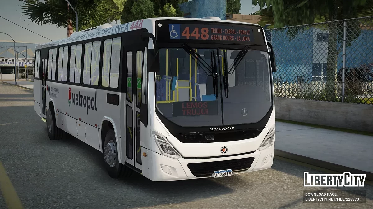 Torino 2014 Metropol Linea 448 / GTA San Andreas