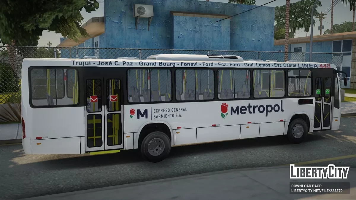 Torino 2014 Metropol Linea 448 / GTA San Andreas