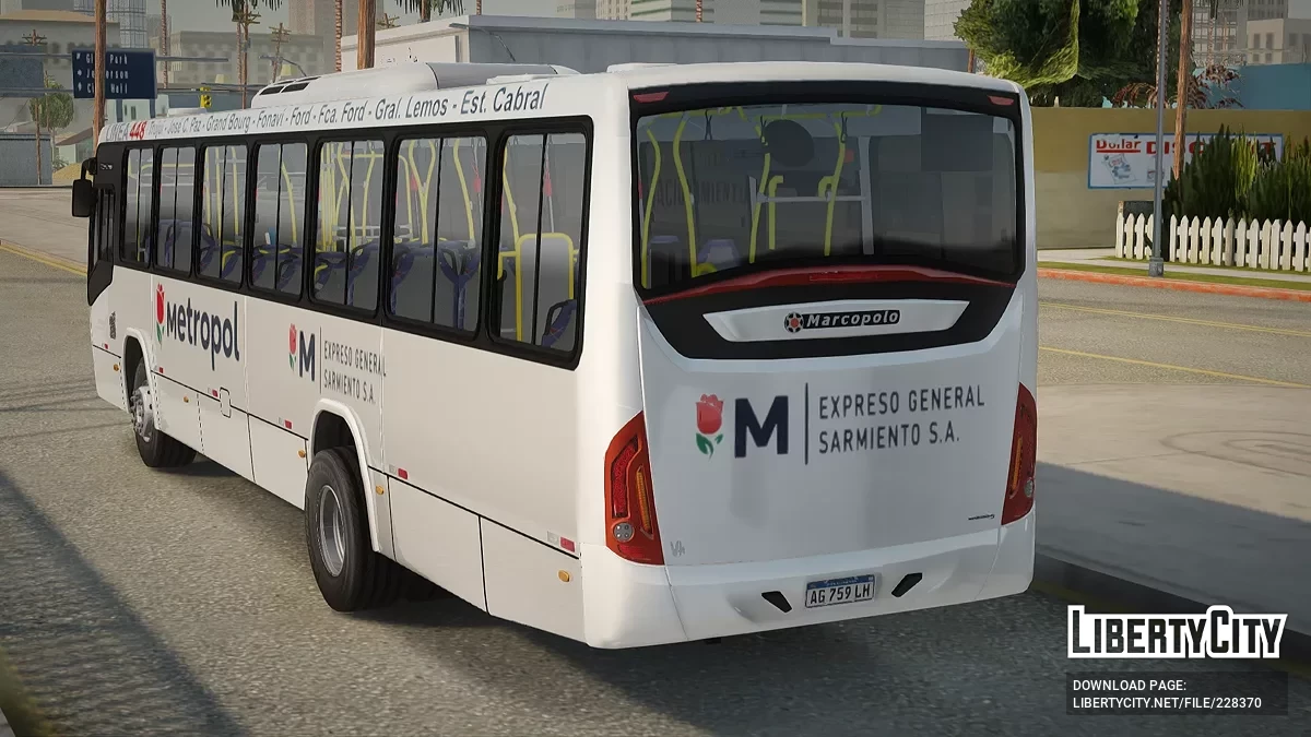 Torino 2014 Metropol Linea 448 / GTA San Andreas