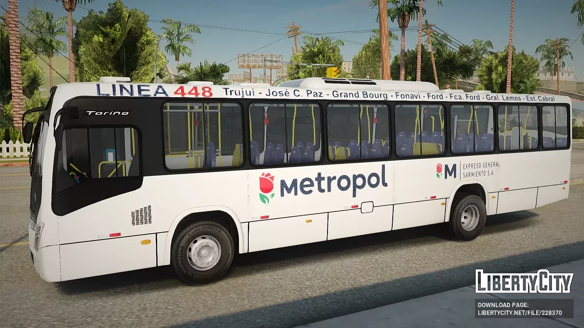 Torino 2014 Metropol Linea 448 / GTA San Andreas