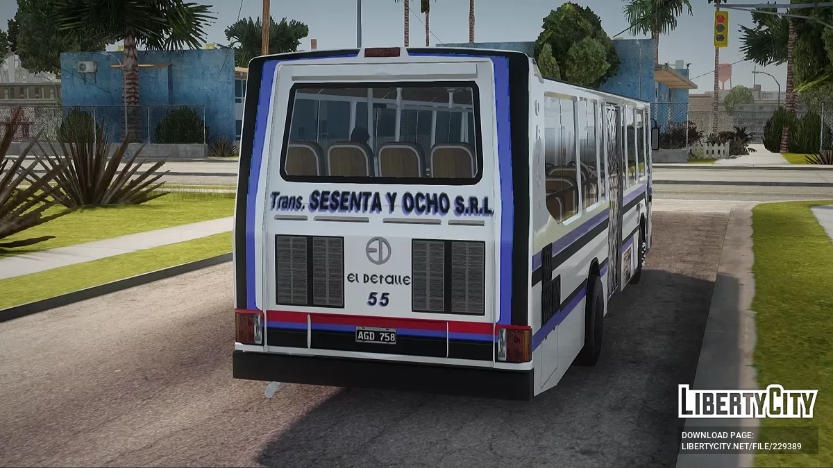 El Detalle OA101 Лінія 68 Внутрішній 55 / GTA San Andreas