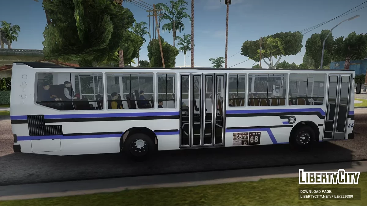 El Detalle OA101 Лінія 68 Внутрішній 55 / GTA San Andreas
