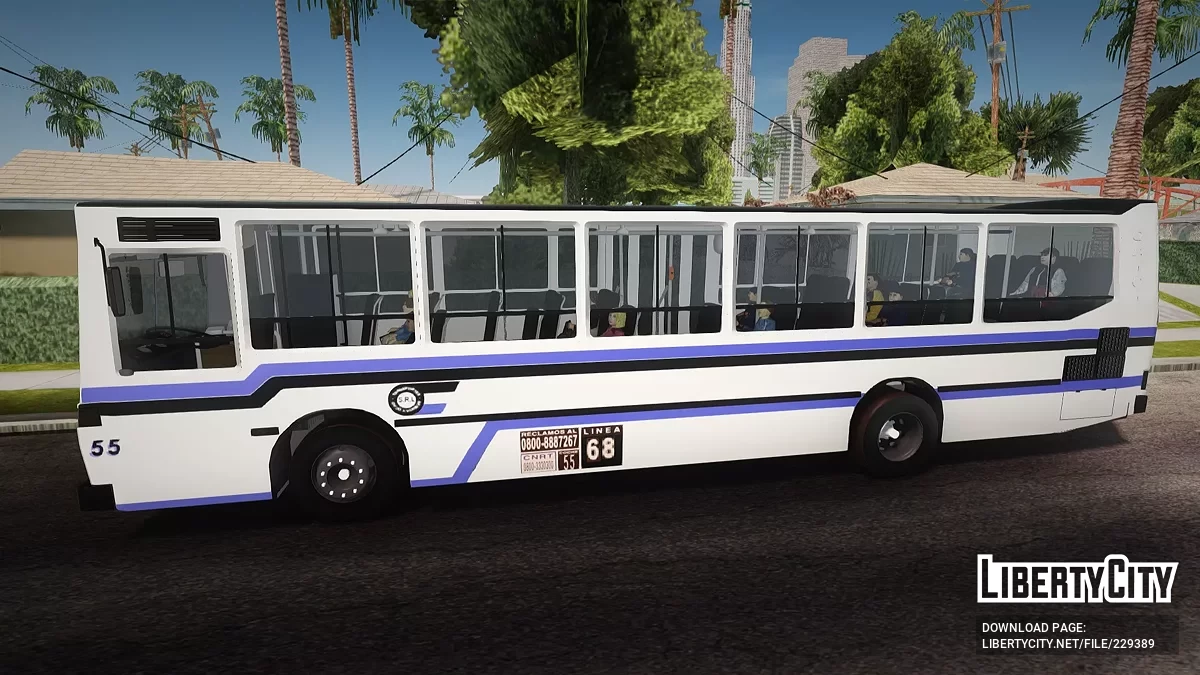 El Detalle OA101 Лінія 68 Внутрішній 55 / GTA San Andreas