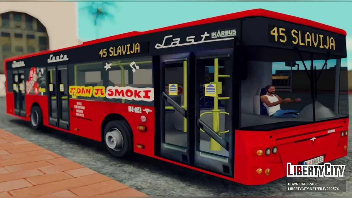 Ikarbus IK-112N Lasta-Smoki / GTA San Andreas
