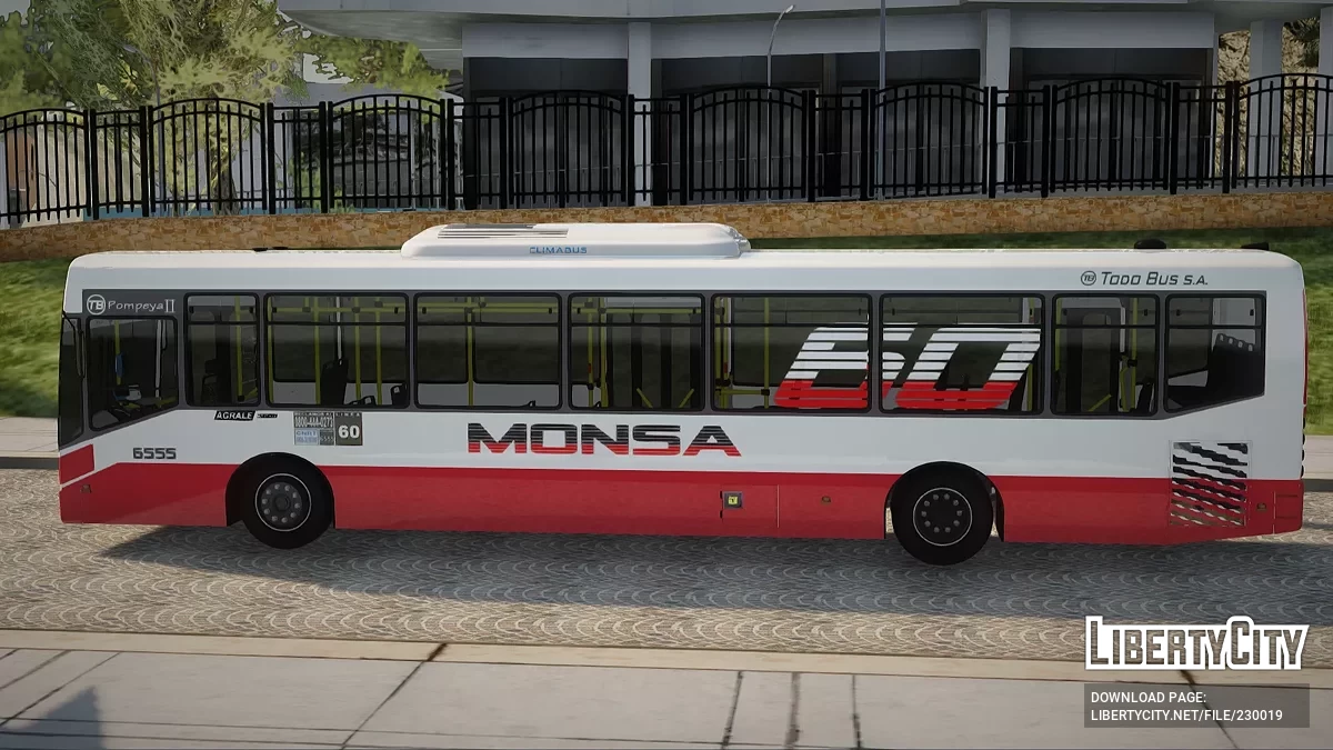Лінія 60 Todo Bus Agrale MT17 / GTA San Andreas
