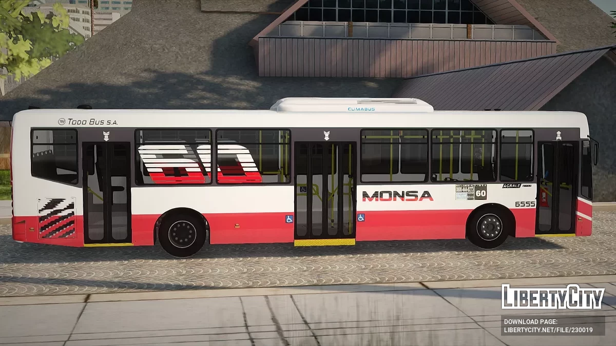 Лінія 60 Todo Bus Agrale MT17 / GTA San Andreas