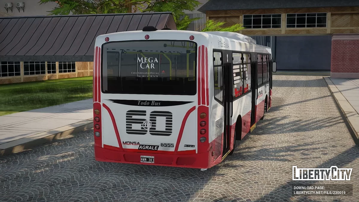 Лінія 60 Todo Bus Agrale MT17 / GTA San Andreas