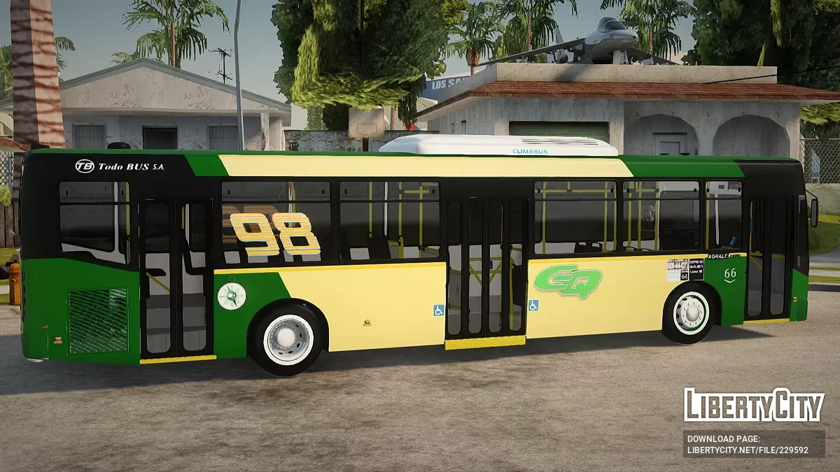 Лінія 98 Todo Bus Agrale MT17 / GTA San Andreas