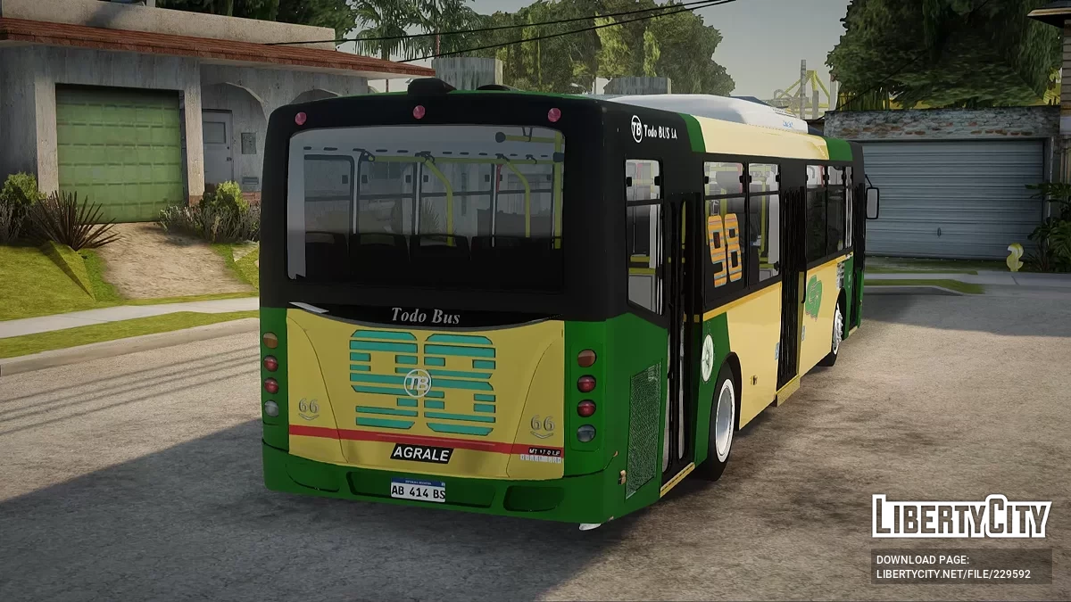 Лінія 98 Todo Bus Agrale MT17 / GTA San Andreas