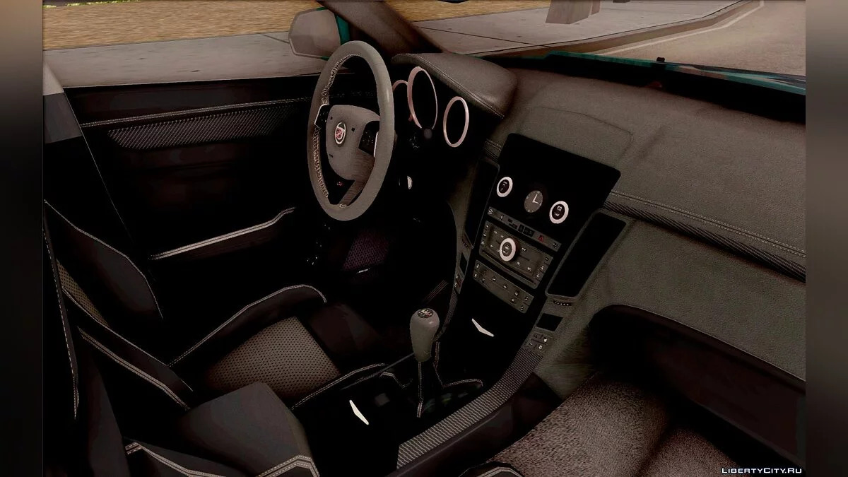 Cadillac CTS-V Sedan 2009 - Miku Hatsune Itasha / GTA San Andreas