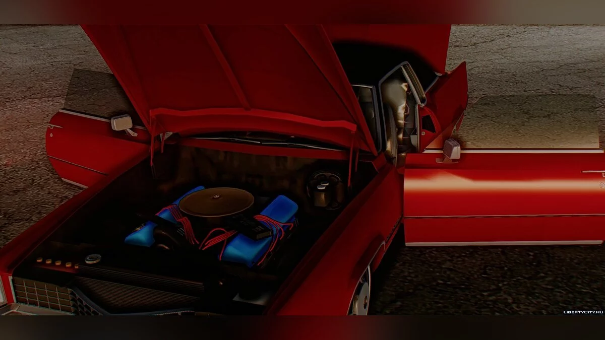 Cadillac Fleetwood Eldorado (69347-H) 1968 / GTA San Andreas