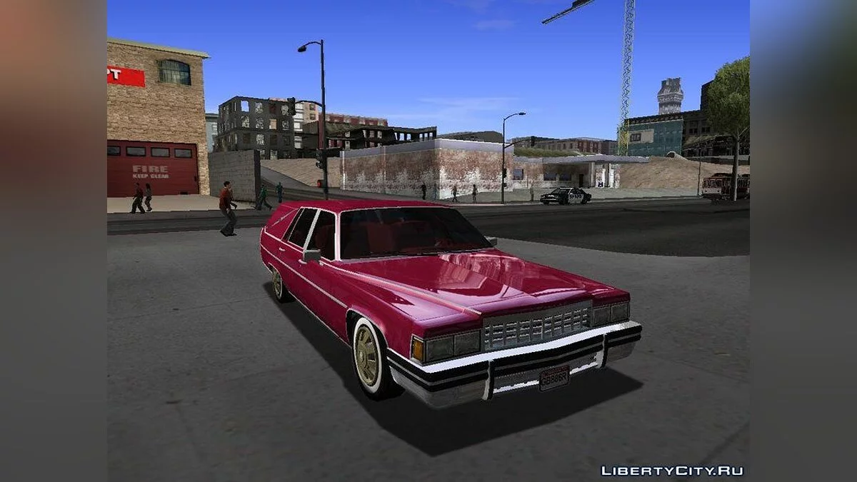 1985 Cadillac Fleetwood Funeral (estilo Romero) v1.0 / GTA San Andreas