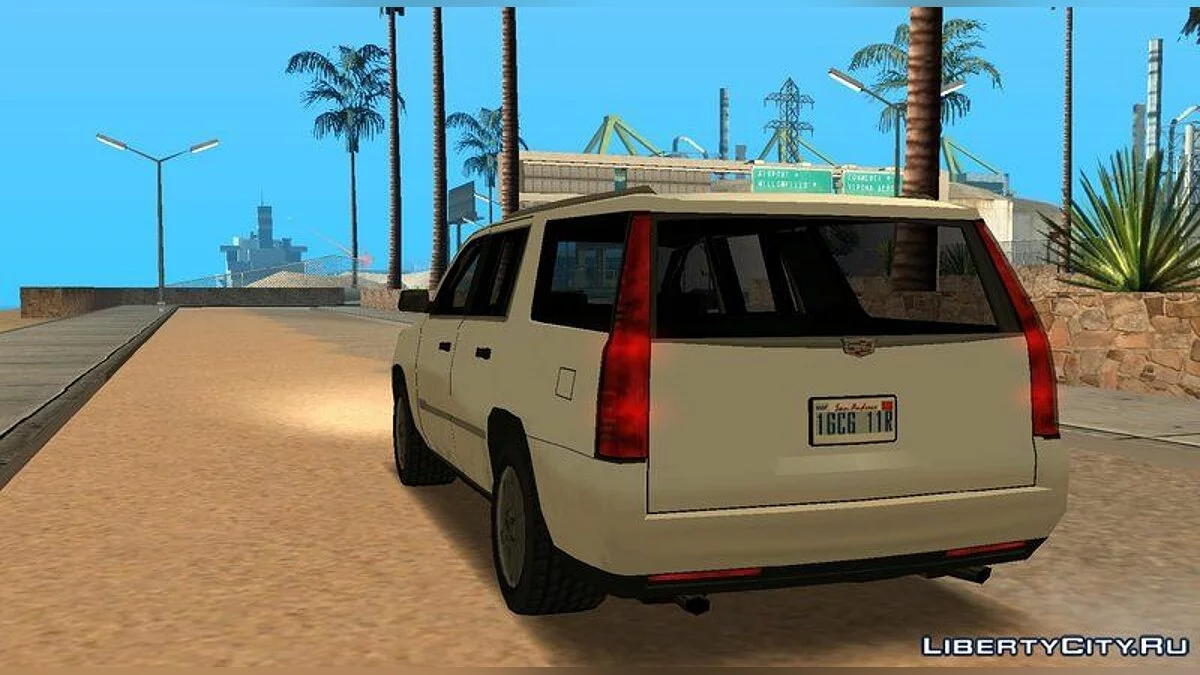 Cadillac Escalade 2016 lowpoly  / GTA San Andreas