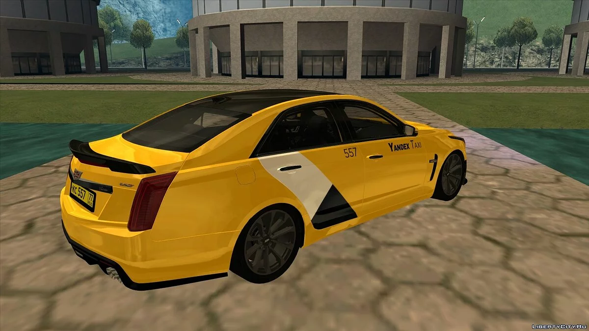 Cadillac CTS-V “Yandex Taxi” / GTA San Andreas