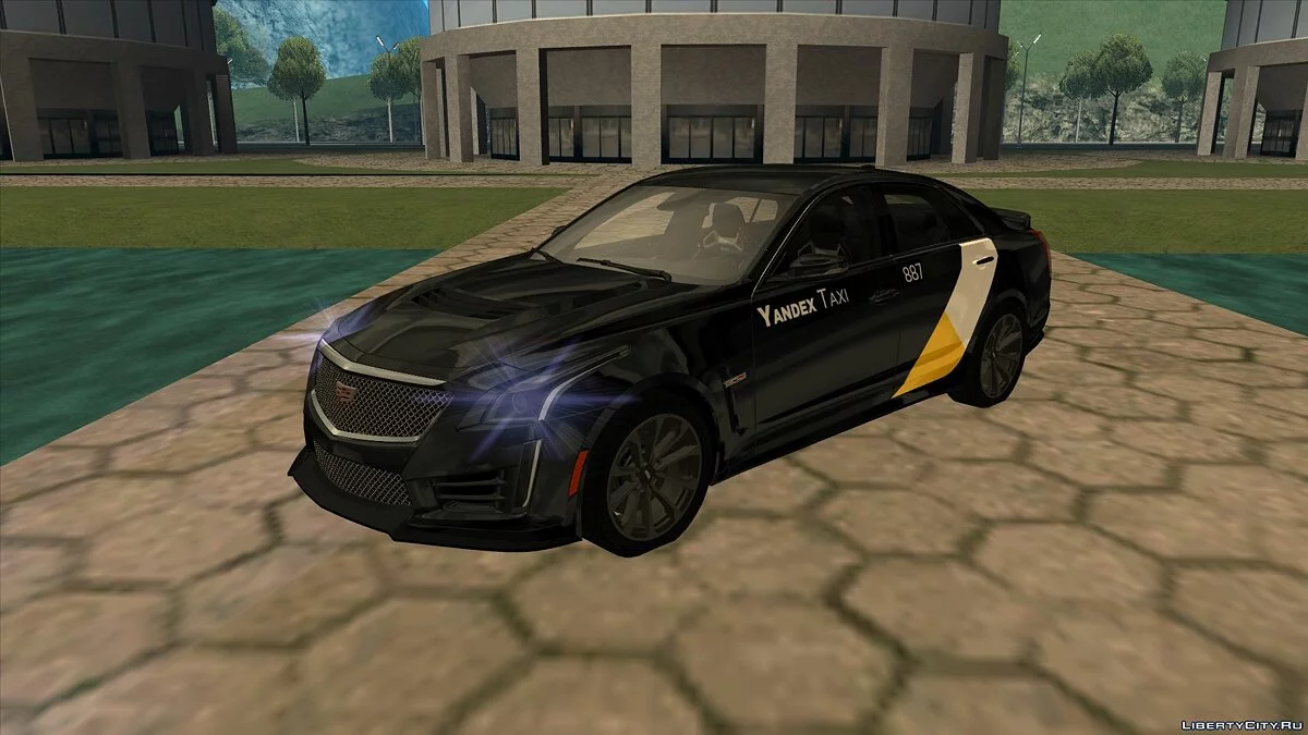 Кадиллак CTS-V “Яндекс Таксі” / GTA San Andreas