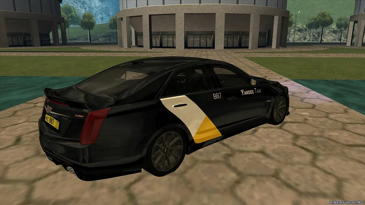 Кадиллак CTS-V “Яндекс Таксі” / GTA San Andreas