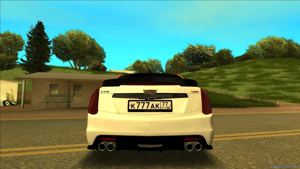 Cadillac CTS-V “Yandex Taxi” / GTA San Andreas