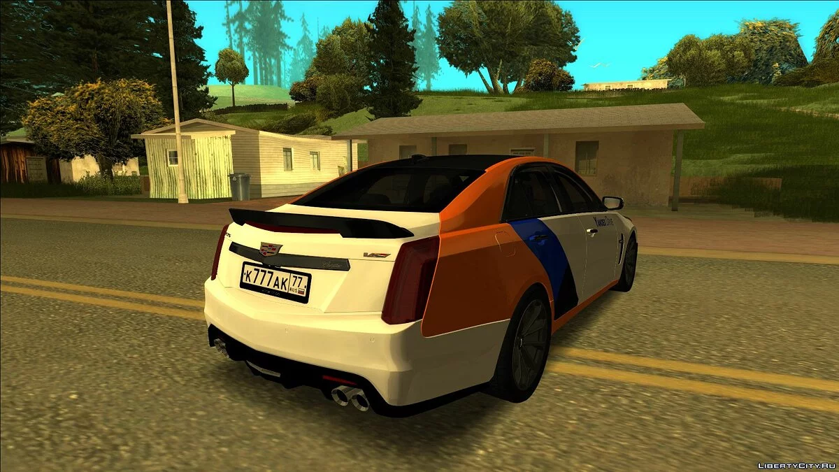 Cadillac CTS-V “Yandex Taxi” / GTA San Andreas