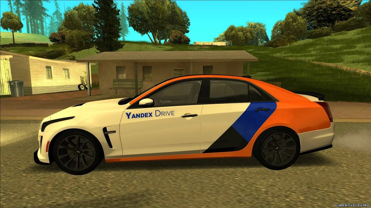 Cadillac CTS-V “Yandex Taxi” / GTA San Andreas