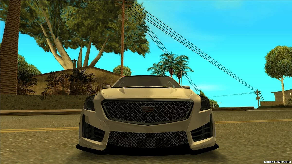 Cadillac CTS-V “Yandex Taxi” / GTA San Andreas