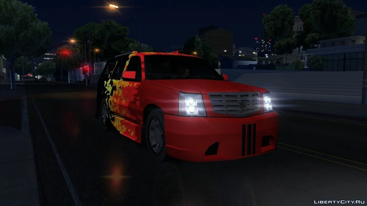 CADILLAC ESCALADE 2001 TUNABLE [LQ] / GTA San Andreas