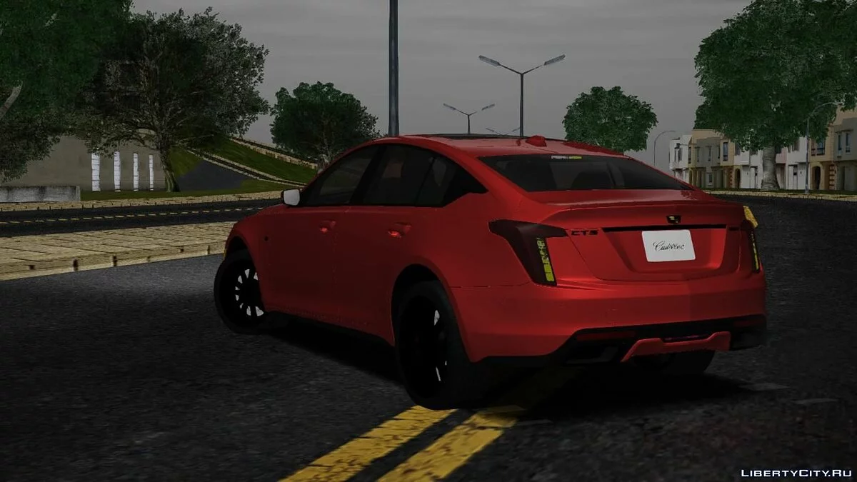 كاديلاك CT5-V سبورت HQLM 2020 / جي تي إيه سان أندرياس