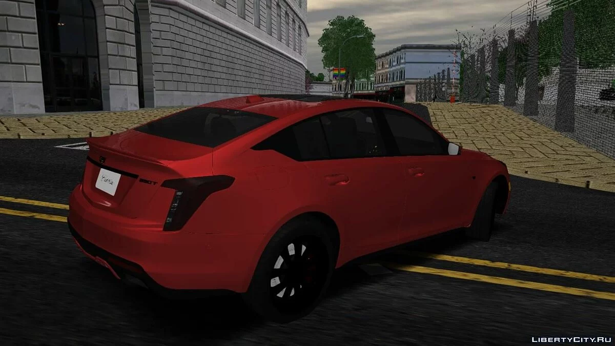 كاديلاك CT5-V سبورت HQLM 2020 / جي تي إيه سان أندرياس