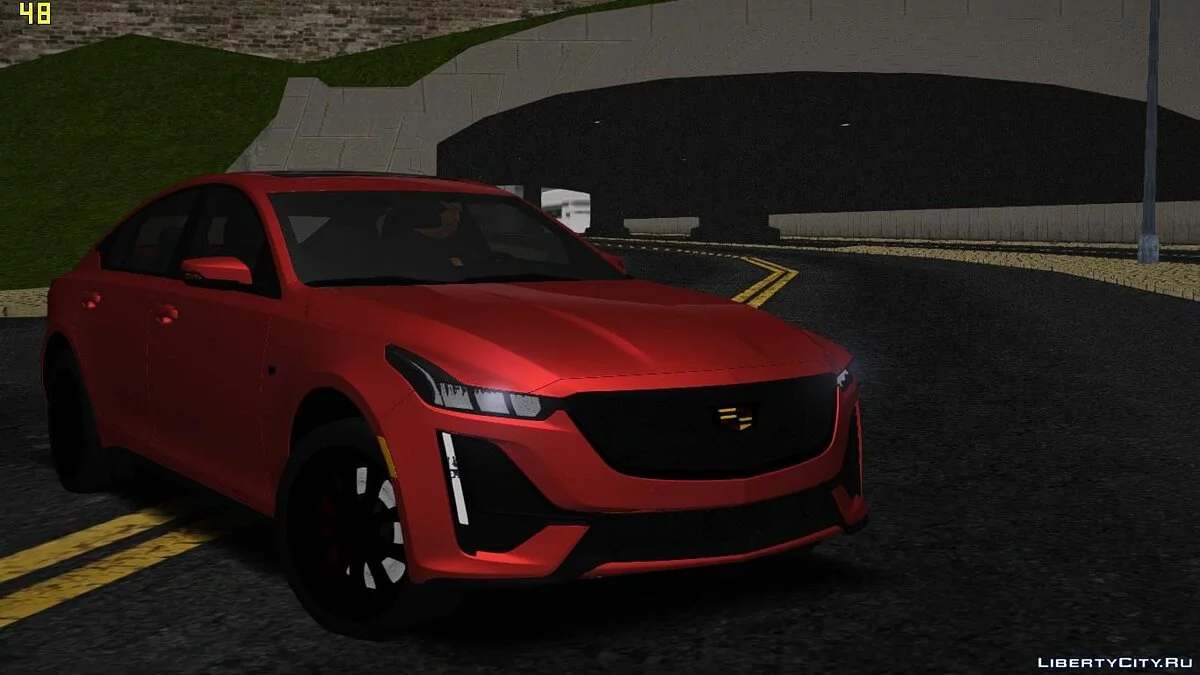 كاديلاك CT5-V سبورت HQLM 2020 / جي تي إيه سان أندرياس