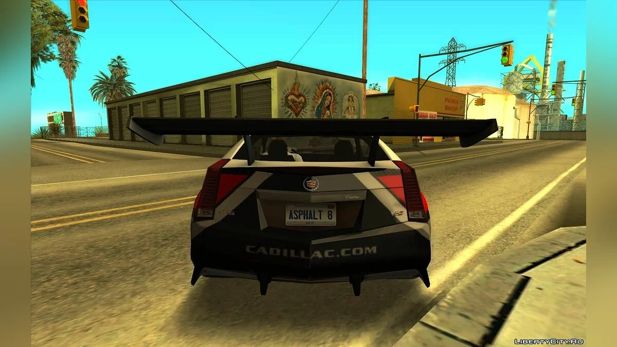 2011 Cadillac CTS-V Coupe Race Car / GTA San Andreas