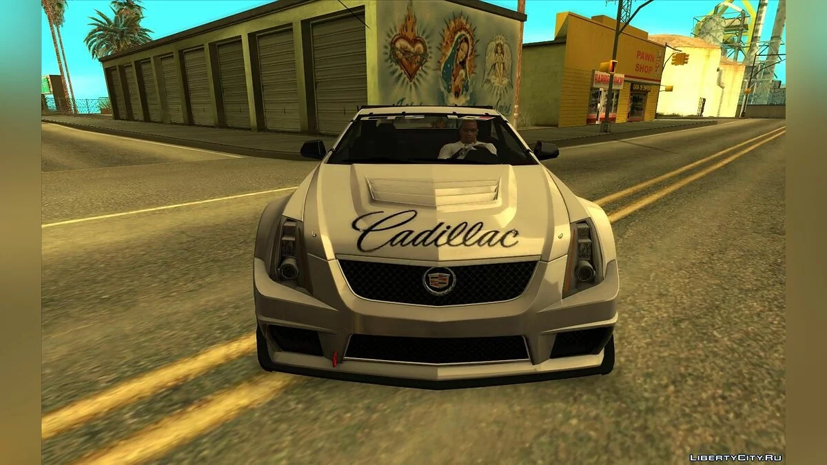 2011 Cadillac CTS-V Coupe Race Car / GTA San Andreas