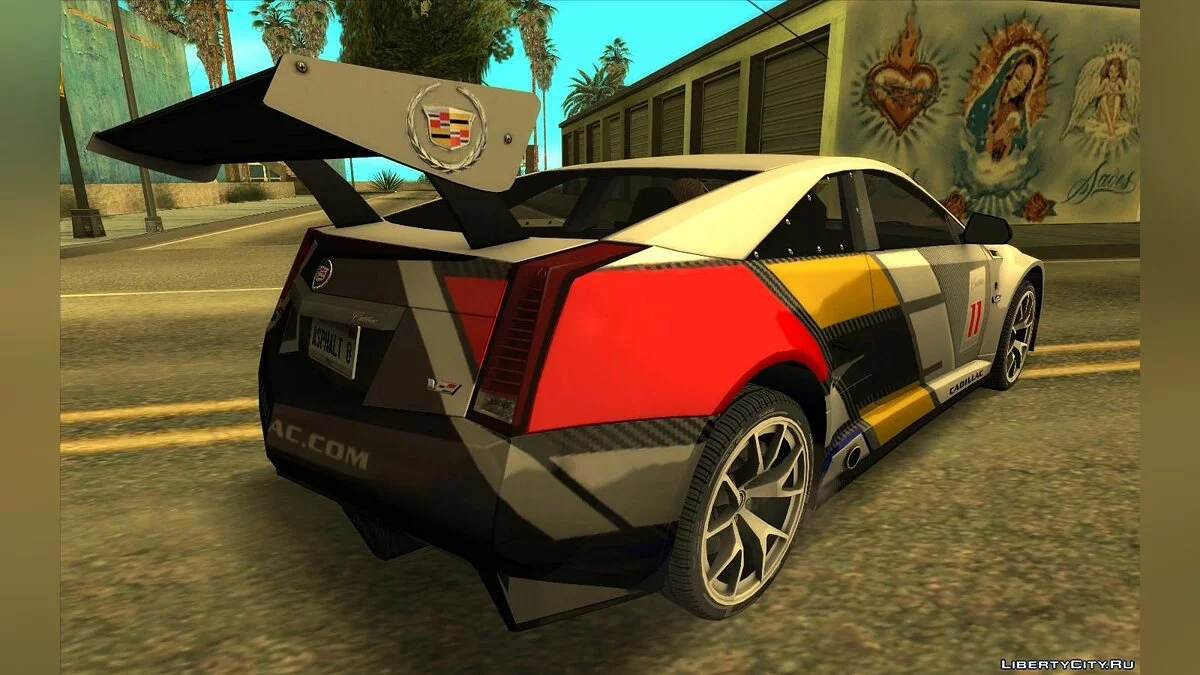 2011 Cadillac CTS-V Coupe Race Car / GTA San Andreas