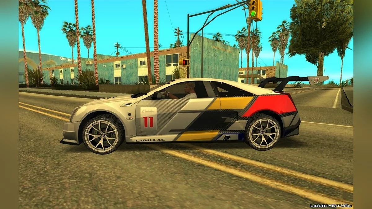 2011 Cadillac CTS-V Coupe Race Car / GTA San Andreas
