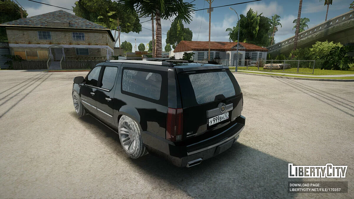 Cadillac Escalade Version hiver / GTA San Andreas
