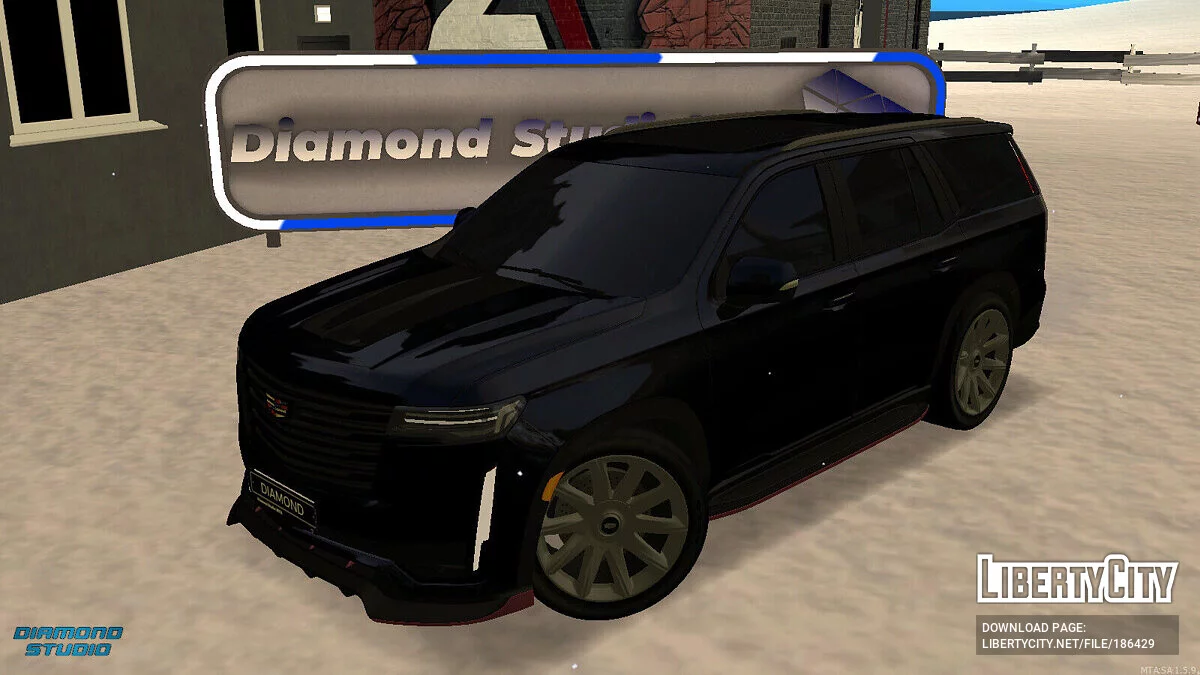 Cadillac Escalade 2021 + CCD / GTA San Andreas