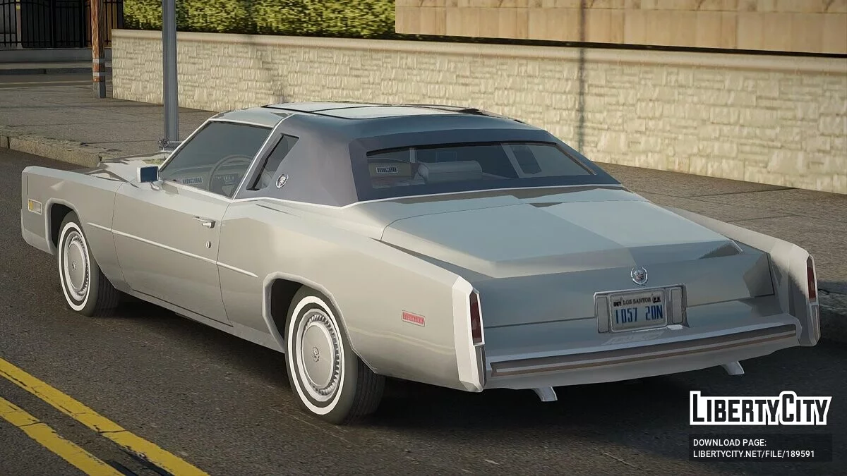 Cadillac Eldorado 1978 Coupe Panoramic Sunroof / GTA San Andreas