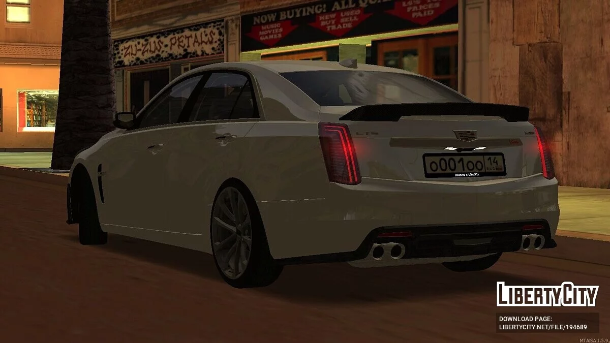 Cadillac CTS-V + CCD / GTA San Andreas