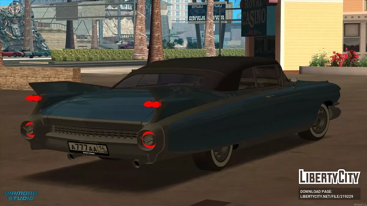 Кадилак Ельдорадо 1957-1959 + CCD / GTA San Andreas