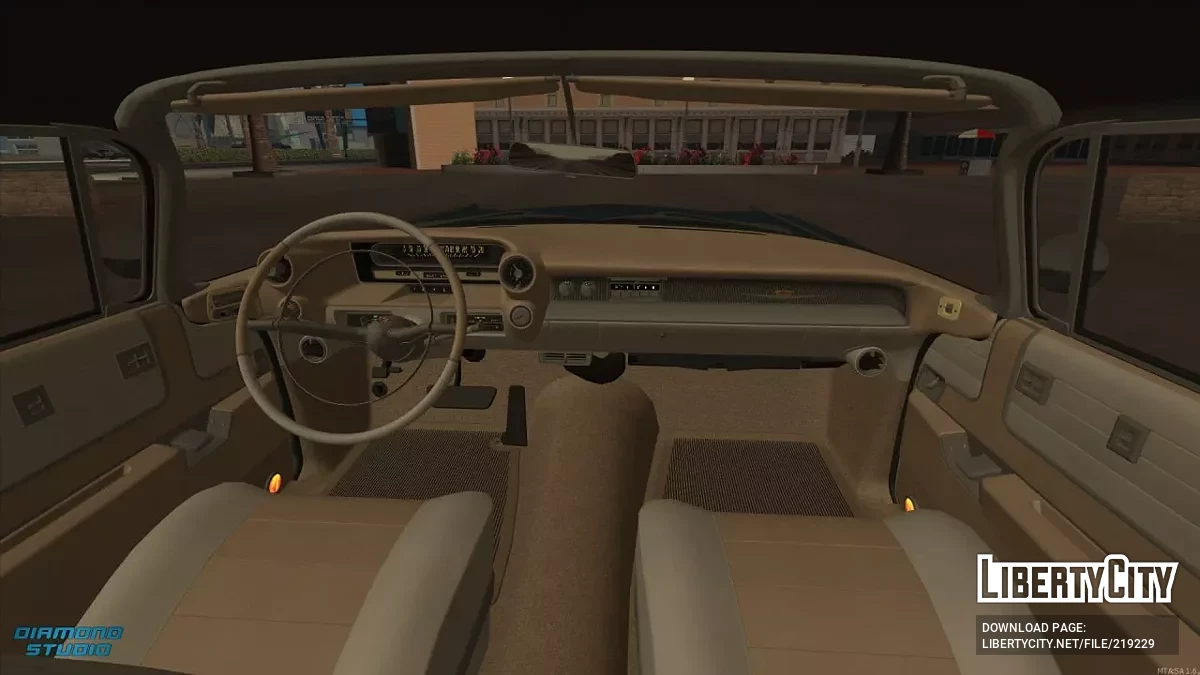 Кадилак Ельдорадо 1957-1959 + CCD / GTA San Andreas