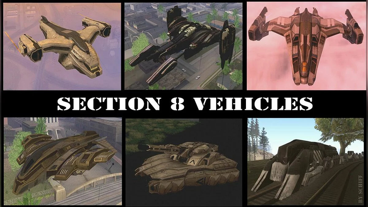 Section 8 Vehicles / GTA San Andreas