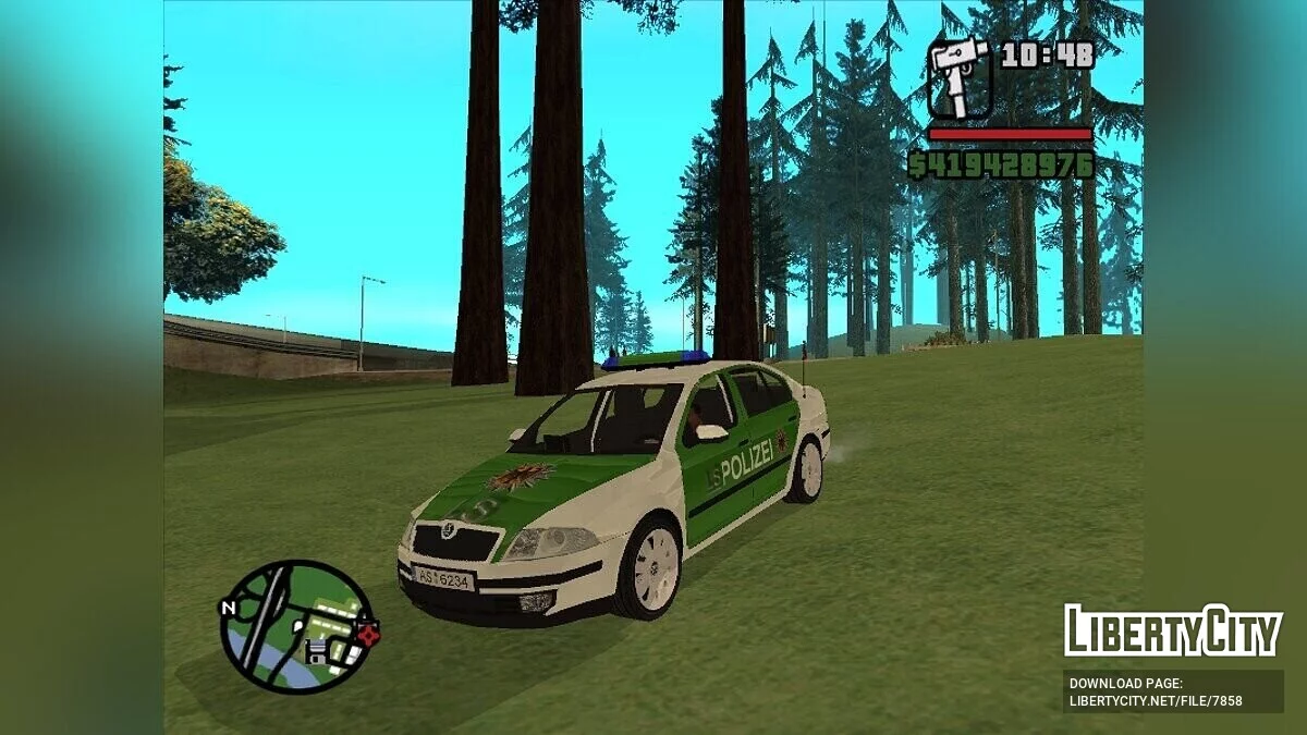 Skoda Octavia Police Pack v2.0 / GTA San Andreas