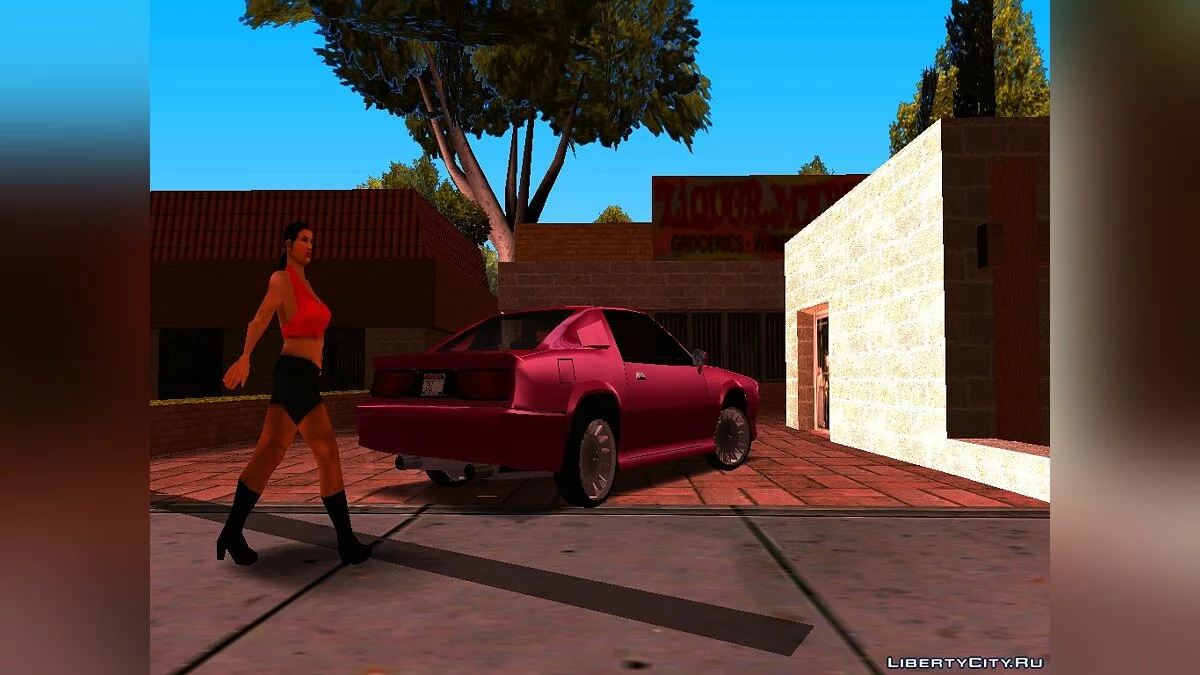 New GTA SA Sports Car v1.0 / GTA San Andreas