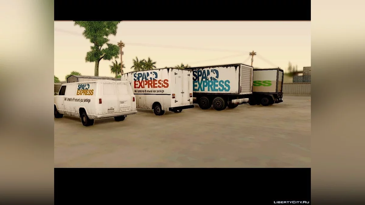 SpandExpress Vehicle Pack / GTA San Andreas