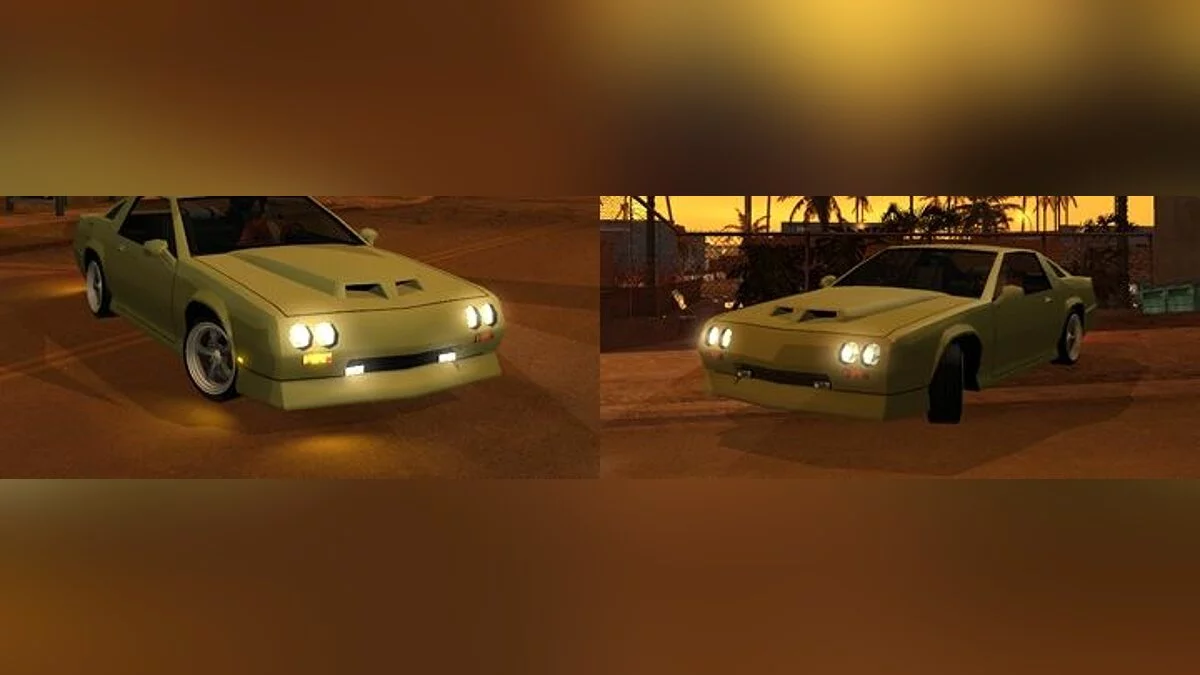 Оригінальні автомобілі San Andreas адаптовані до ImVehFt / GTA San Andreas