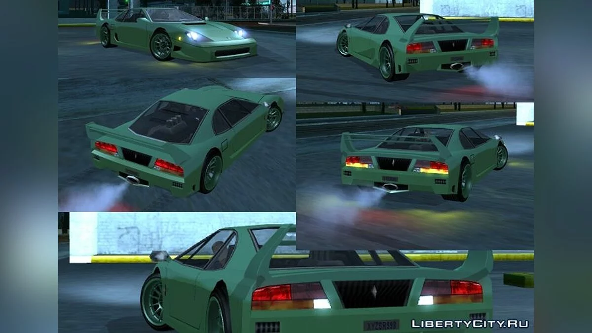 Оригінальні автомобілі San Andreas адаптовані до ImVehFt / GTA San Andreas
