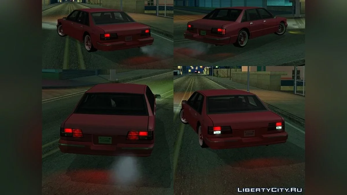 Оригінальні автомобілі San Andreas адаптовані до ImVehFt / GTA San Andreas
