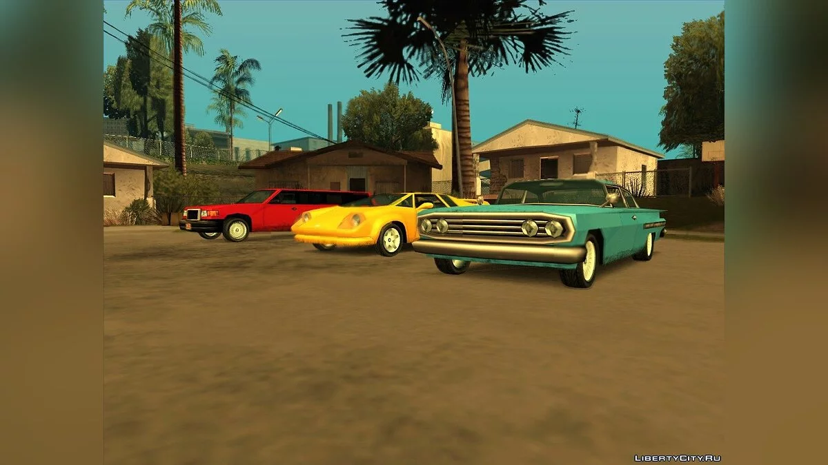 Gran paquete de autos de Vice City Stories. / GTA San Andreas