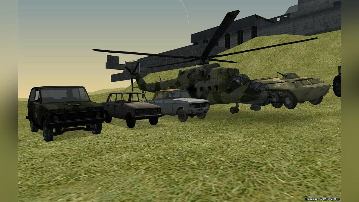 Transport from S.T.A.L.K.E.R. / GTA San Andreas
