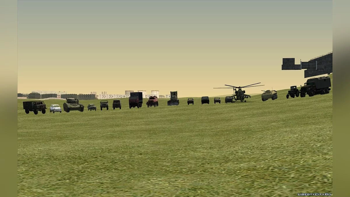 Transport from S.T.A.L.K.E.R. / GTA San Andreas