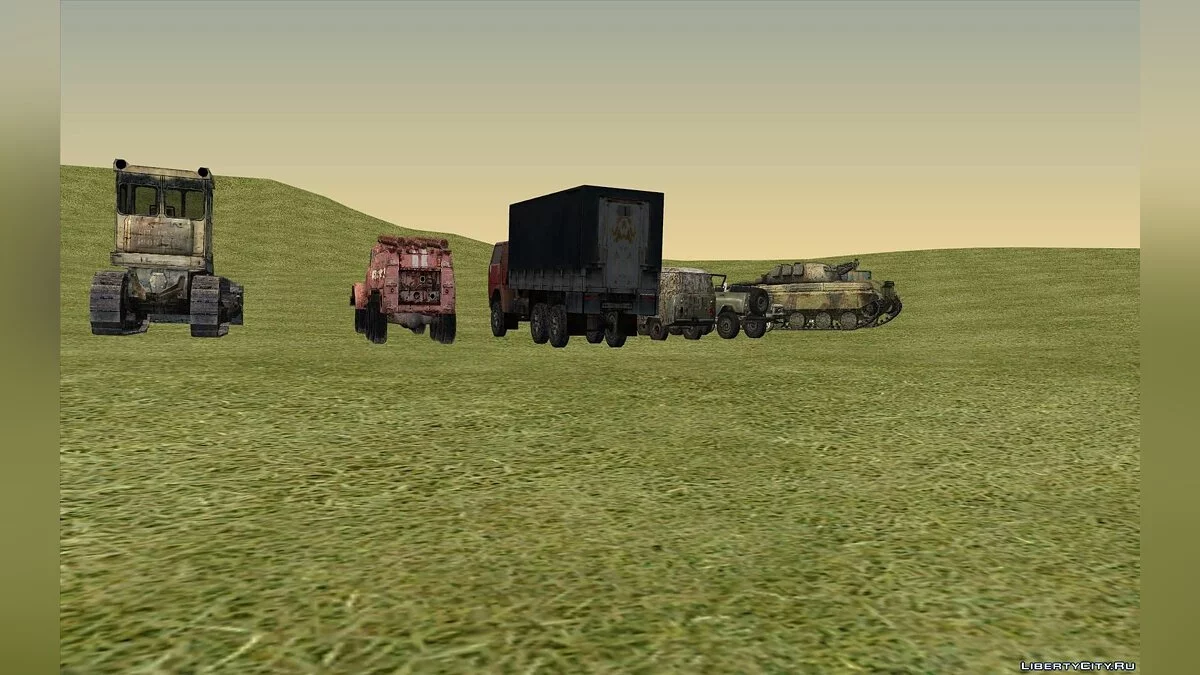 Transport from S.T.A.L.K.E.R. / GTA San Andreas